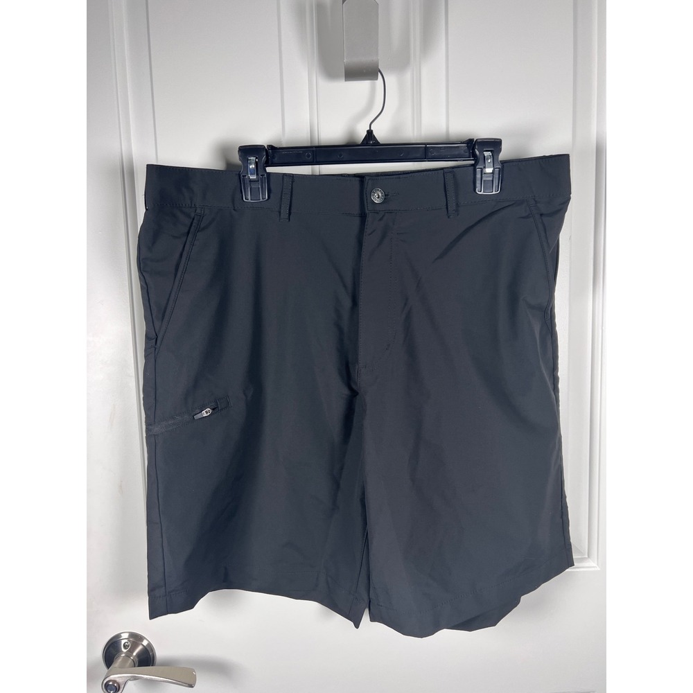 Gerry Mens Black Outdoor Performance Hiking Shorts Size 38 Cargo Pockets Active